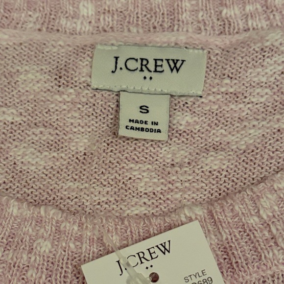 J. Crew Lavender Mist Crewneck Beach Sweater/NWT/S - Picture 6 of 12
